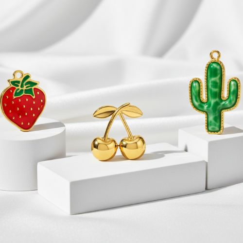 Steel Nature and Plants Pendant