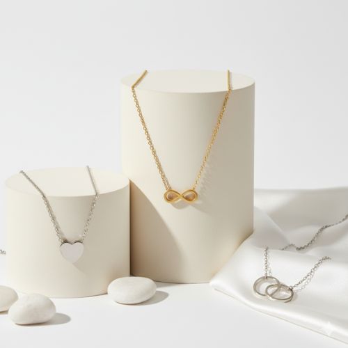 Love and Romance Steel Necklace