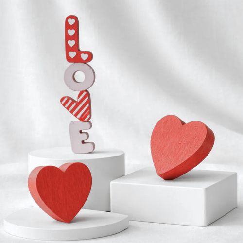 Wood Valentine's Day