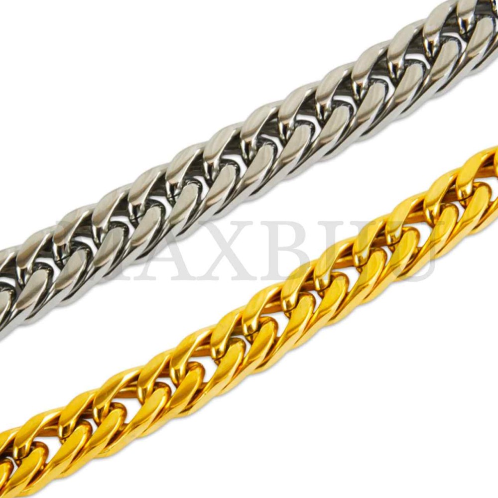 Steel Oval Links Rope Bracelet 
(19,5cm) 5x10mm