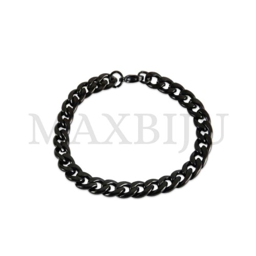  Steel Figaro Links Bracelet 
(20cm) 3x8mm