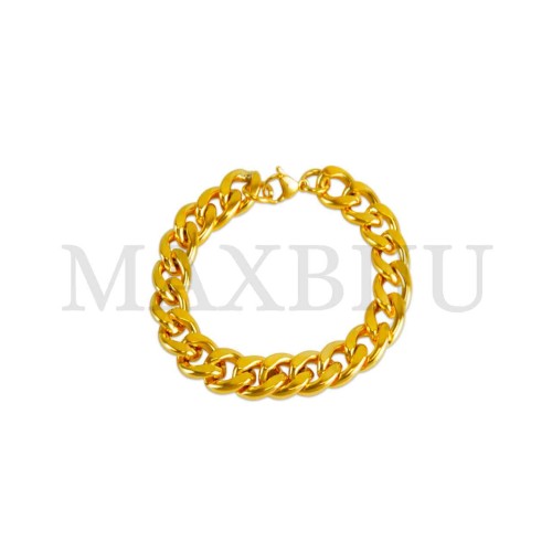  Steel Figaro Links Bracelet 
(20cm) 5x12mm