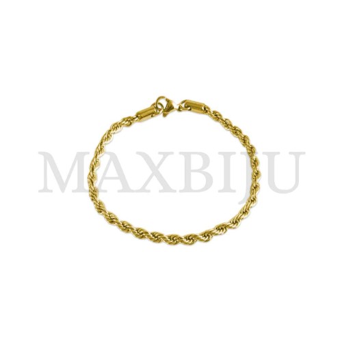 Steel Rope Bracelet (20,5cm) 4x4mm