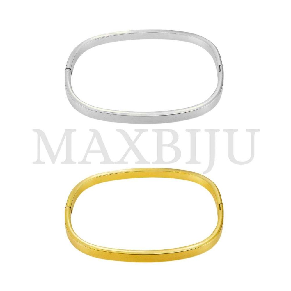 Stainless Steel "Simple Bracelet Square" (6cm)
