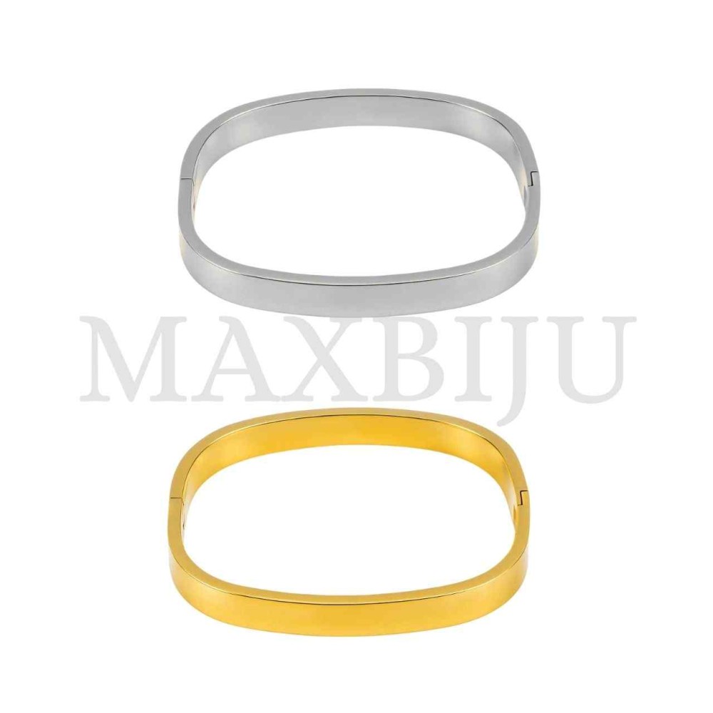 Stainless Steel "Simple Bracelet Square" (6cm)