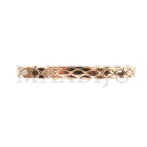 Stainless Steel "Braid Pattern Bracelet" (6cm)