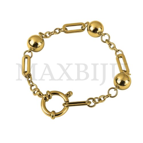 Stainless Steel " Ball Bracelet" (19,50cm)