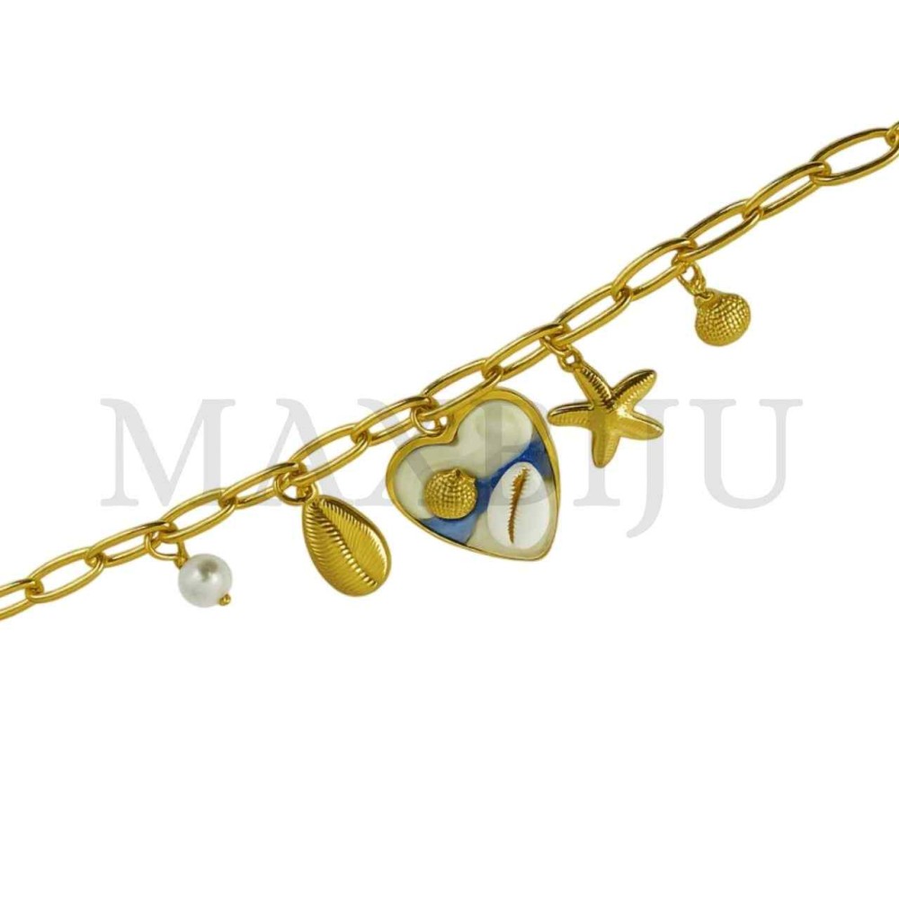 Stainless Steel "Shell Bracelet"
(20cm)
