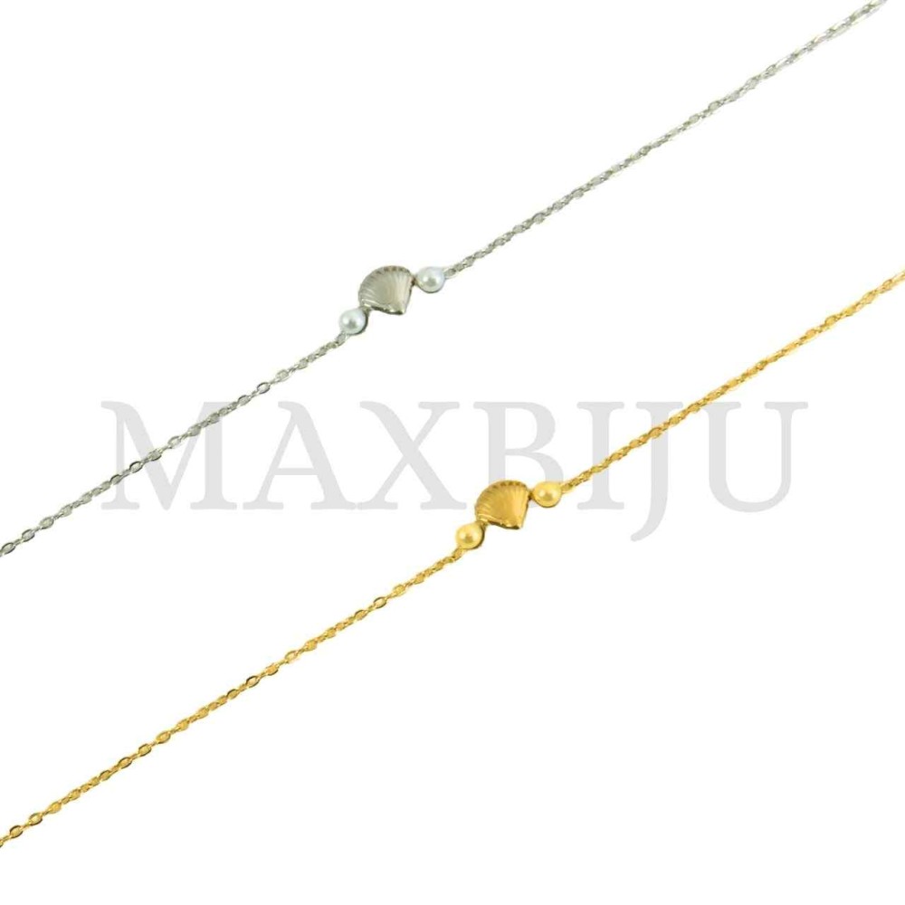 Stainless Steel "Shell Bracelet"
(20cm)