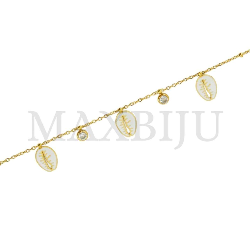 Stainless Steel "Shell Bracelet"
(20cm)