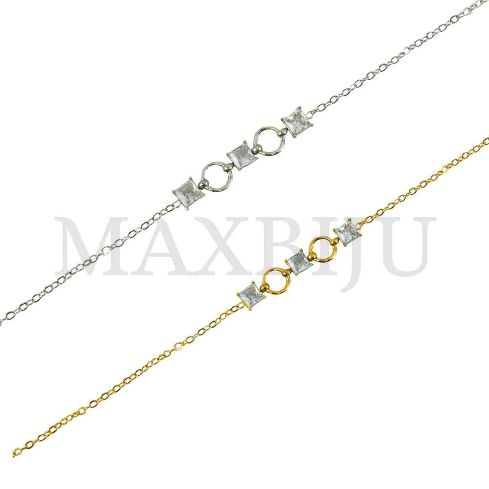 Stainless Steel "Diamond Bracelet"
(20cm)