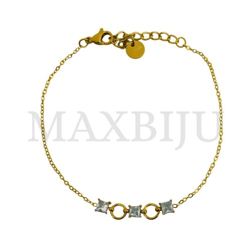 Stainless Steel "Diamond Bracelet"
(20cm)