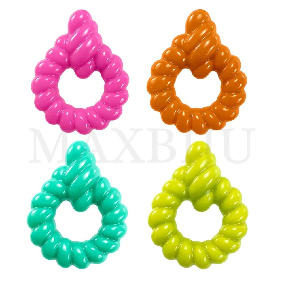 Colorful Resin Earrings