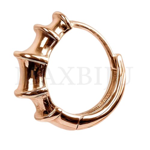 Rhodium Hoop Earrings