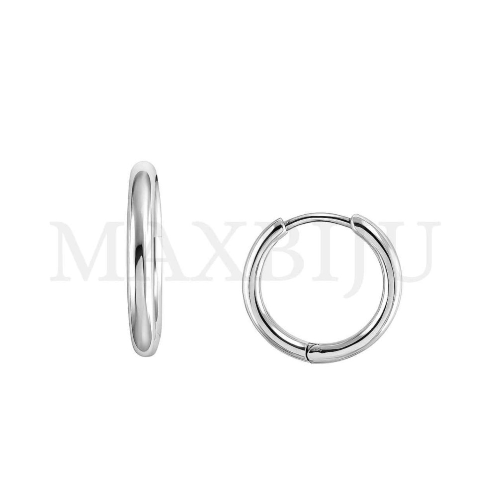 Stainless steel Simple Hoop 1,6x8mm