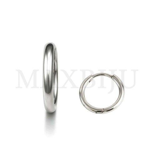 Stainless steel Simple Hoop 1,6x12mm