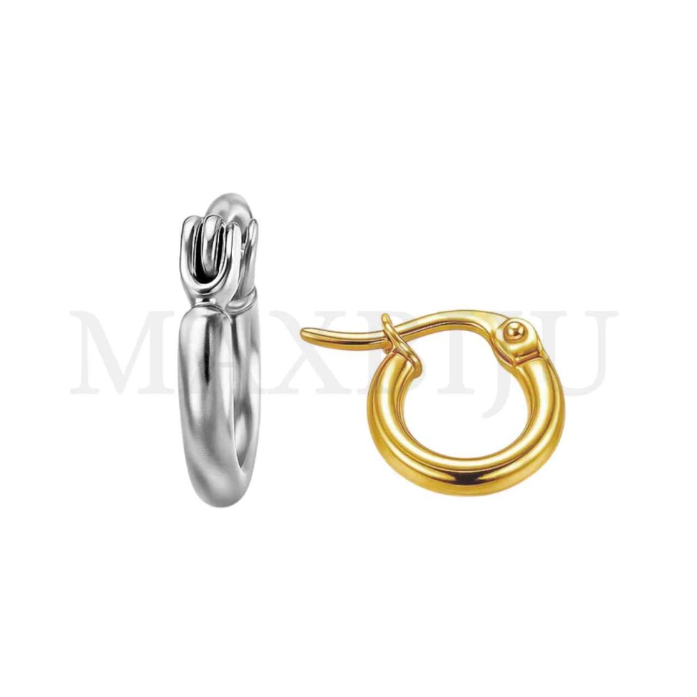 Stainless Steel Simple Hoop
 2x11mm
