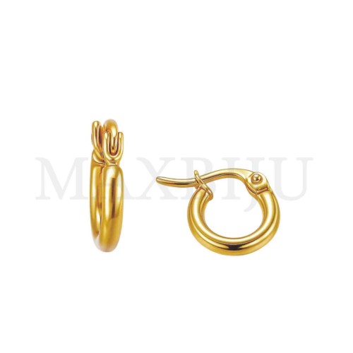 Stainless Steel Simple Hoop
 2x11mm