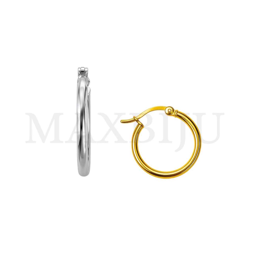 Stainless Steel Simple Hoop
 2x20mm