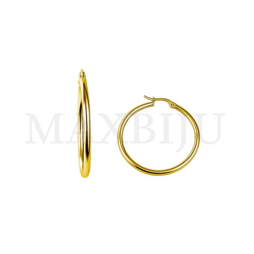 Stainless Steel Simple Hoop
 3x30mm