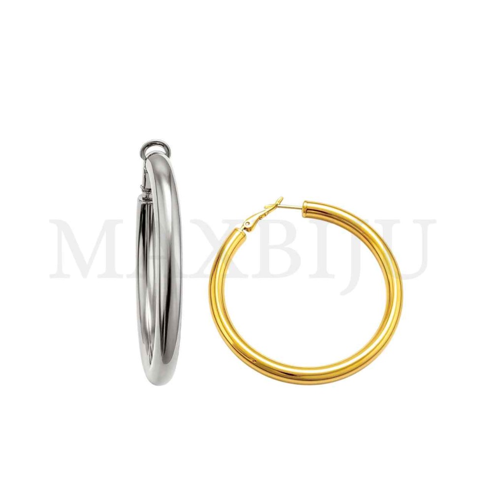 Stainless Steel Simple Hoop
6x50mm
