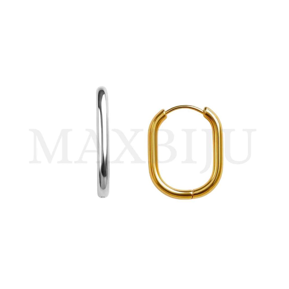 Stainless Steel rectangle Hoop
2x16x21mm