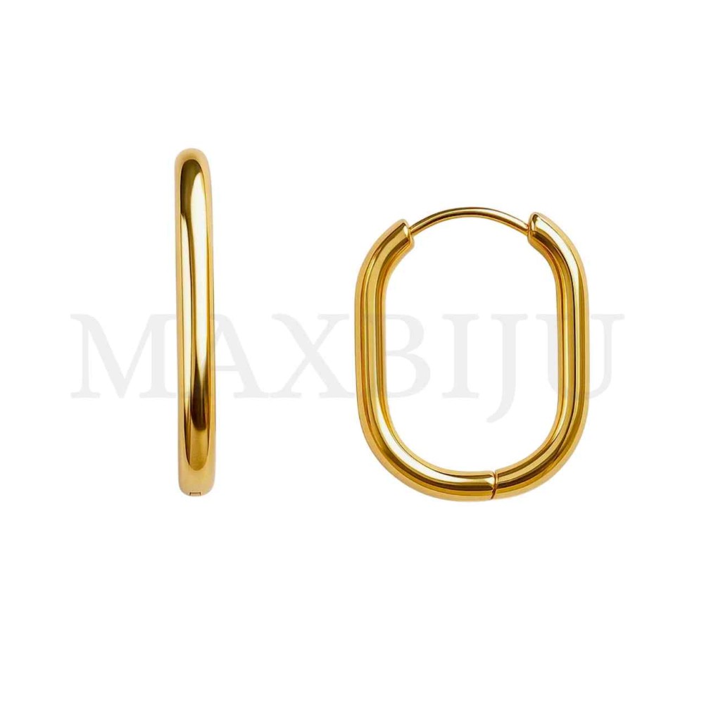 Stainless Steel rectangle Hoop
2x13x18mm