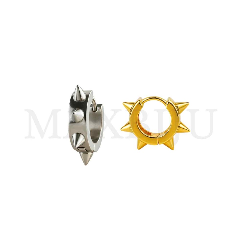 Stainless Steel Spike Hoop
4x9mm