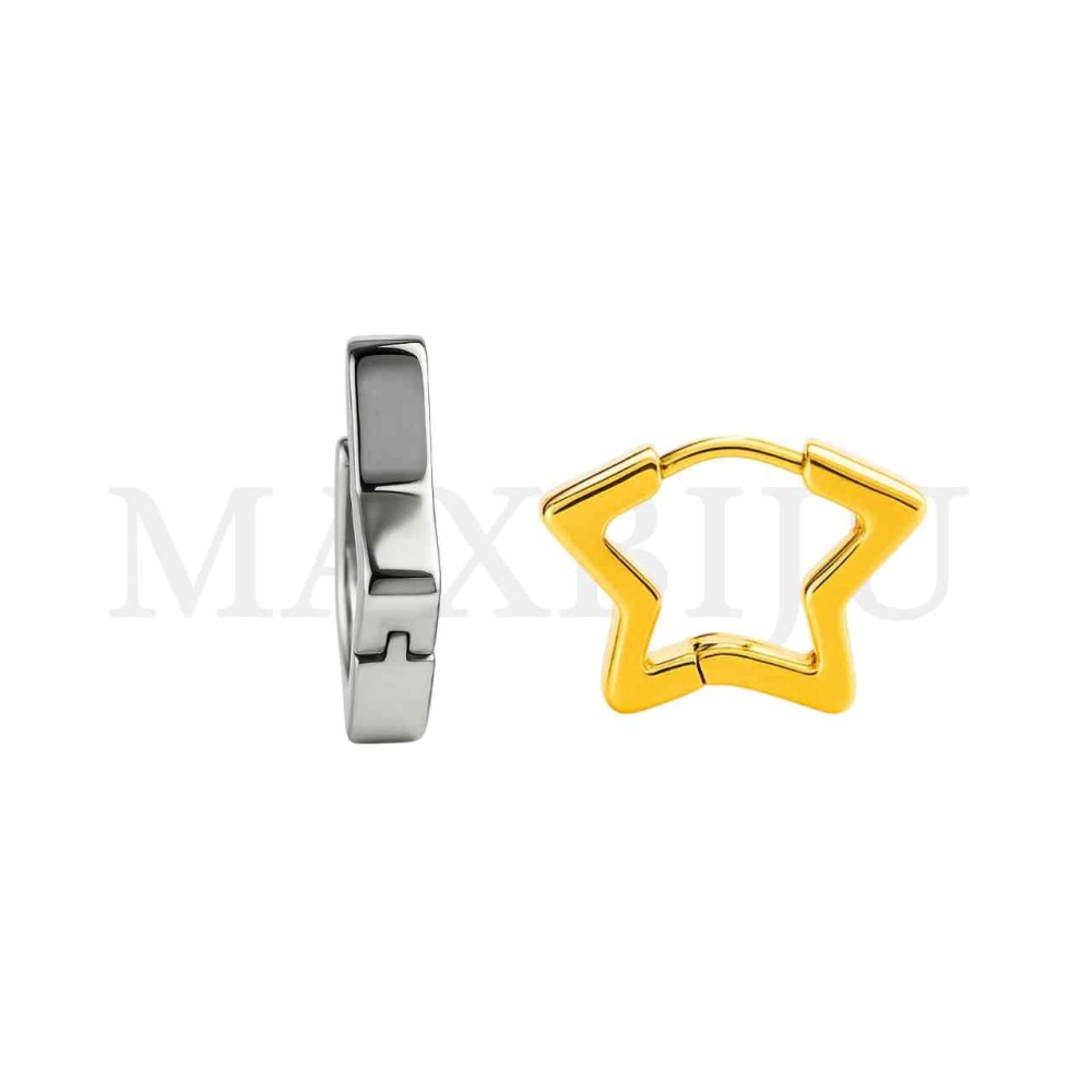 Stainless Steel Star Hoop
3x17mm
