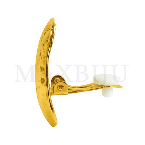 Stainless Steel Spring Clip Geometric Earring