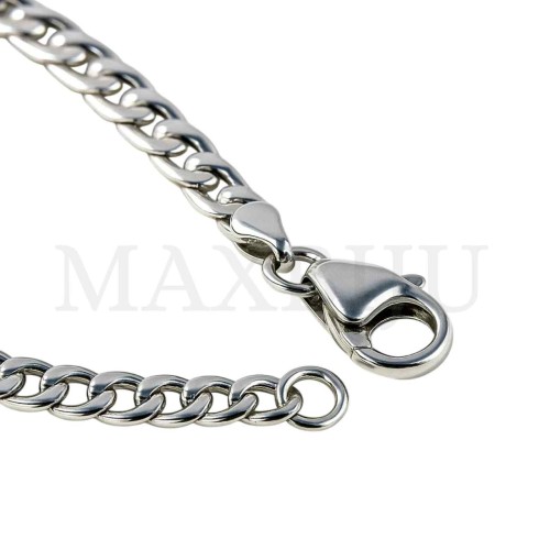 Men Neclace - Stainless 
Steel Cross Pendant "Pai Nosso" Prayer 30x45mm