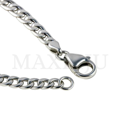 Men Neclace - Stainless 
Steel Cross Pendant "Pai Nosso" Prayer  37x57mm