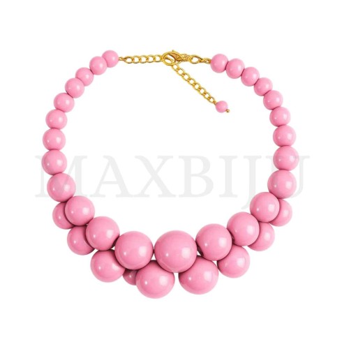 Resin Necklace - Colourfull Balls