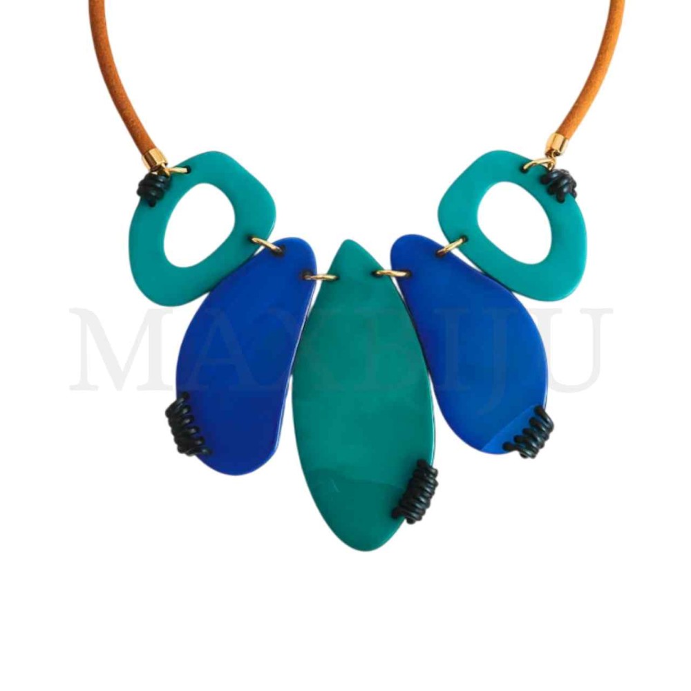 Resin Necklace - Organic Form