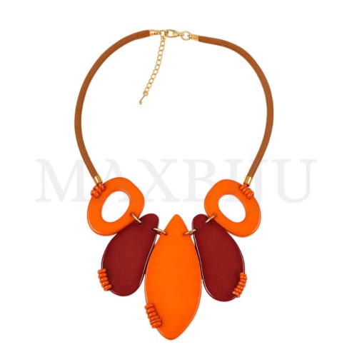 Resin Necklace - Organic Form