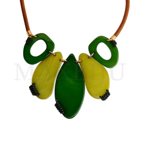 Resin Necklace - Organic Form