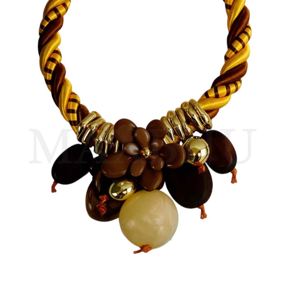 Resin Necklace - Strings with Resin Pendant