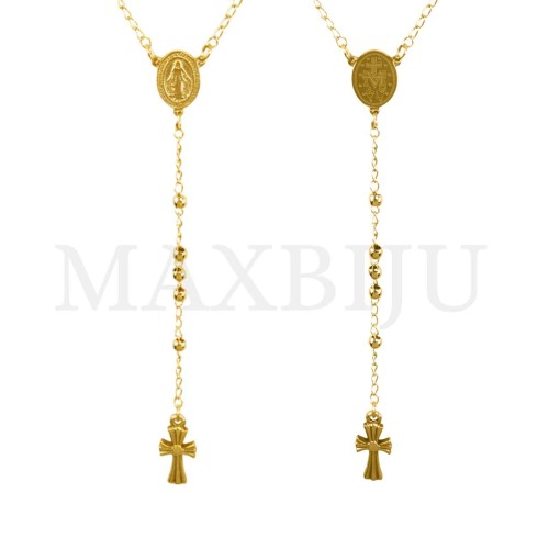 Stainless Steel Rosary of "Nossa Senhora da Graça" 50cm