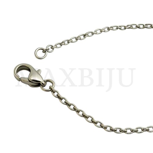 Stainless Steel Rosary of "Nossa Senhora de Fátima" 50cm