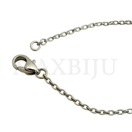 Stainless Steel Rosary of "Nossa Senhora de Fátima" 50cm