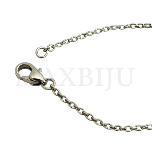 Stainless Steel Rosary of "Jesus" 50cm