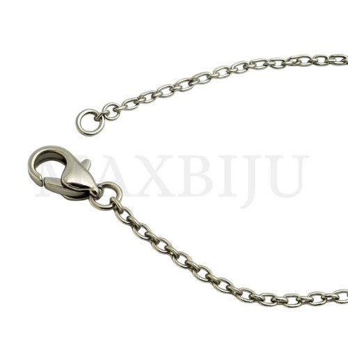 Stainless Steel Rosary of "Nossa Senhora de Fátima" 50cm