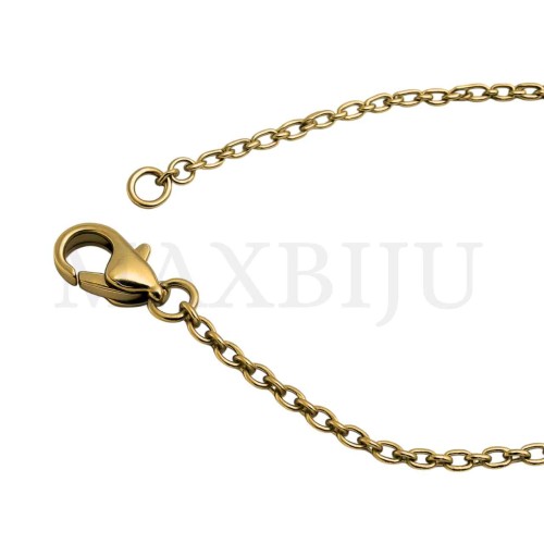 Stainless Steel Rosary of "São Miguel Arcanjo" 50cm