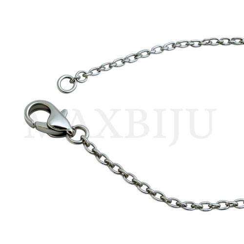 Stainless Steel Rosary of "Nossa Senhora de Fátima" 55cm