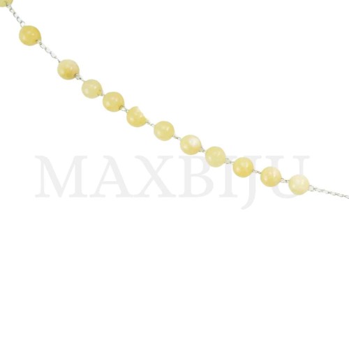 Stainless Steel Rosary of "São Bento" 65cm