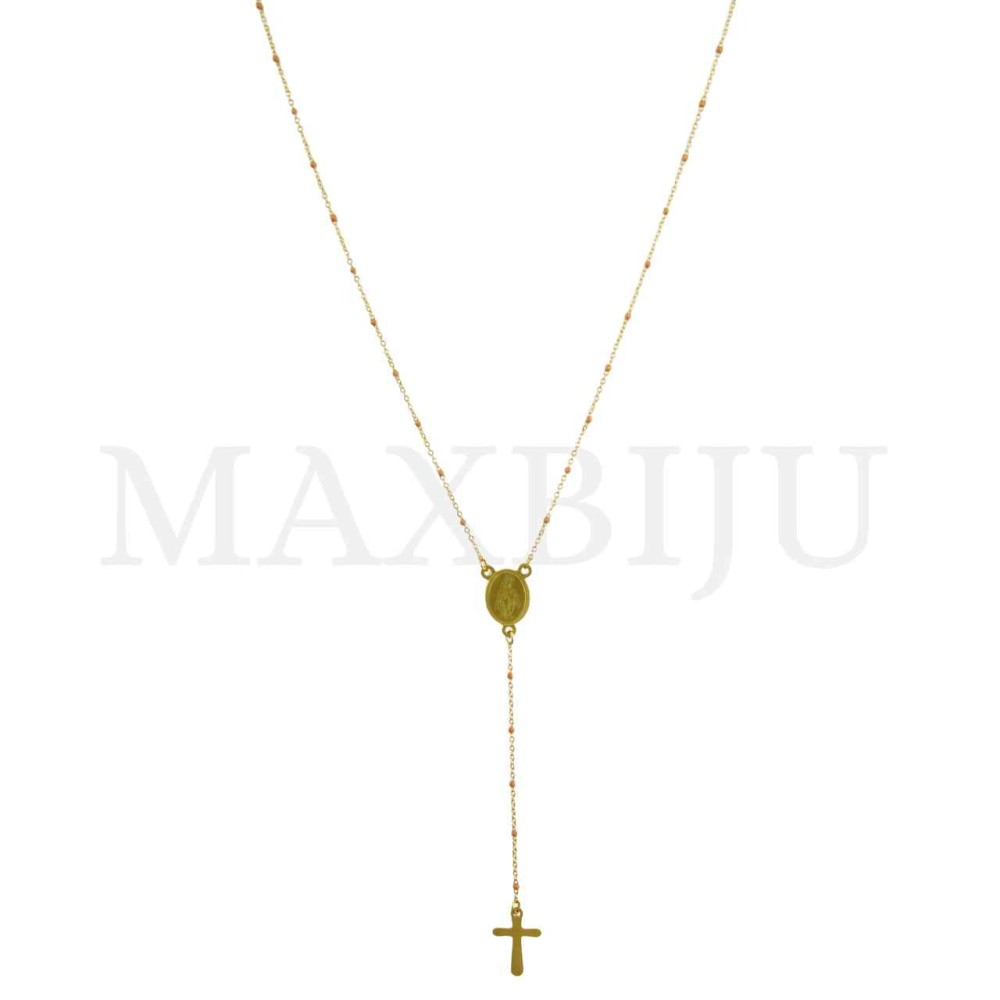 Stainless Steel Rosary of "Nossa Senhora da Graça" 50cm