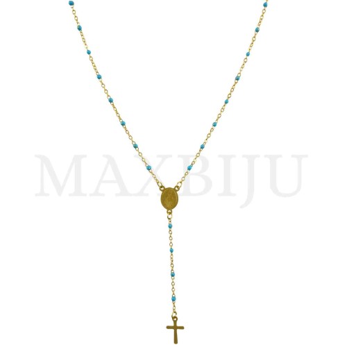 Stainless Steel Rosary of "Nossa Senhora da Graça" 50cm