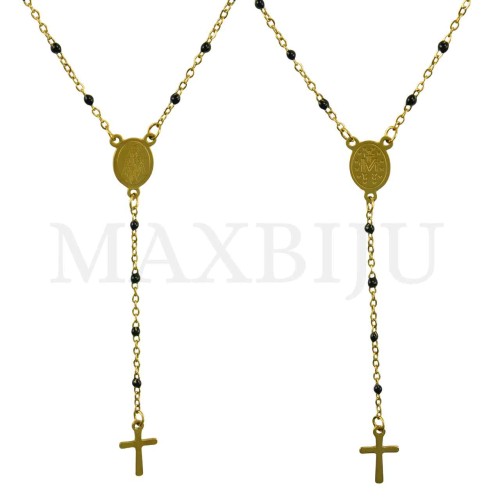 Stainless Steel Rosary of "Nossa Senhora da Graça" 50cm