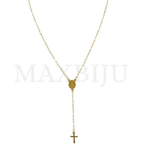 Stainless Steel Rosary of "Nossa Senhora da Graça" 50cm