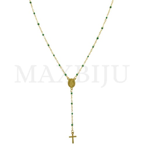 Stainless Steel Rosary of "Nossa Senhora da Graça" 50cm